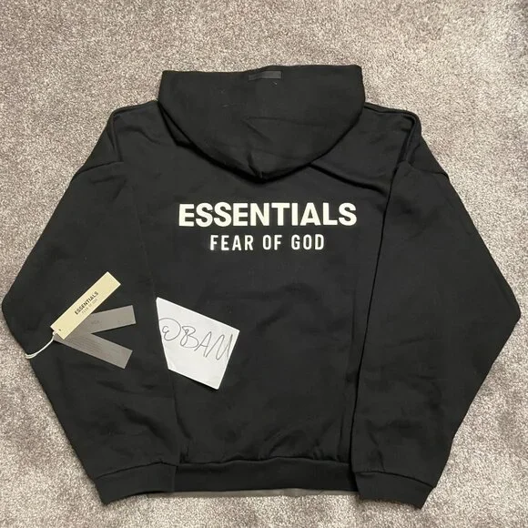 FOG - Fear of God Essentials Black Fleece Hoodie FW24 - (READ DESCRIPTION) - Picture 2 of 11